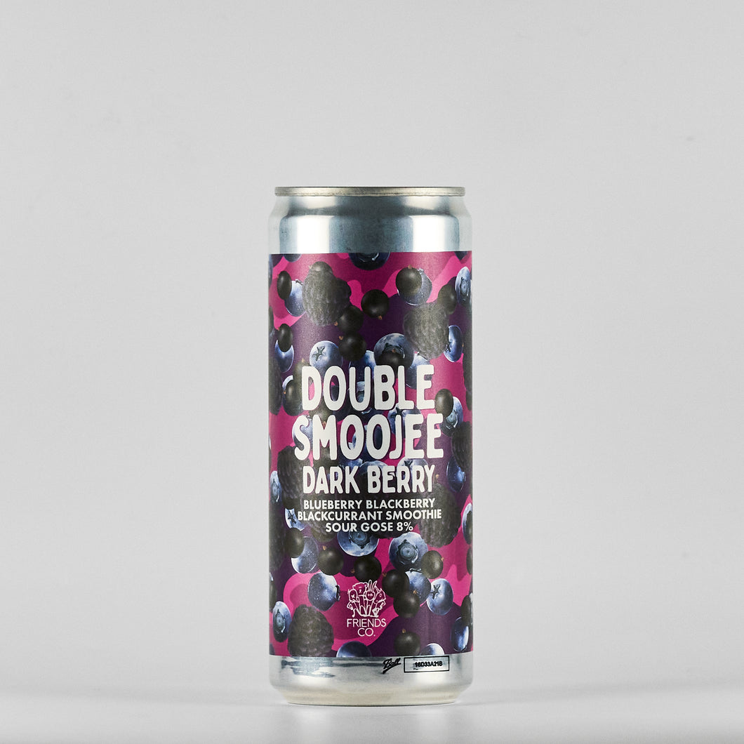 Double Smoojee Dark Berry Sour Gose 8% 330ml