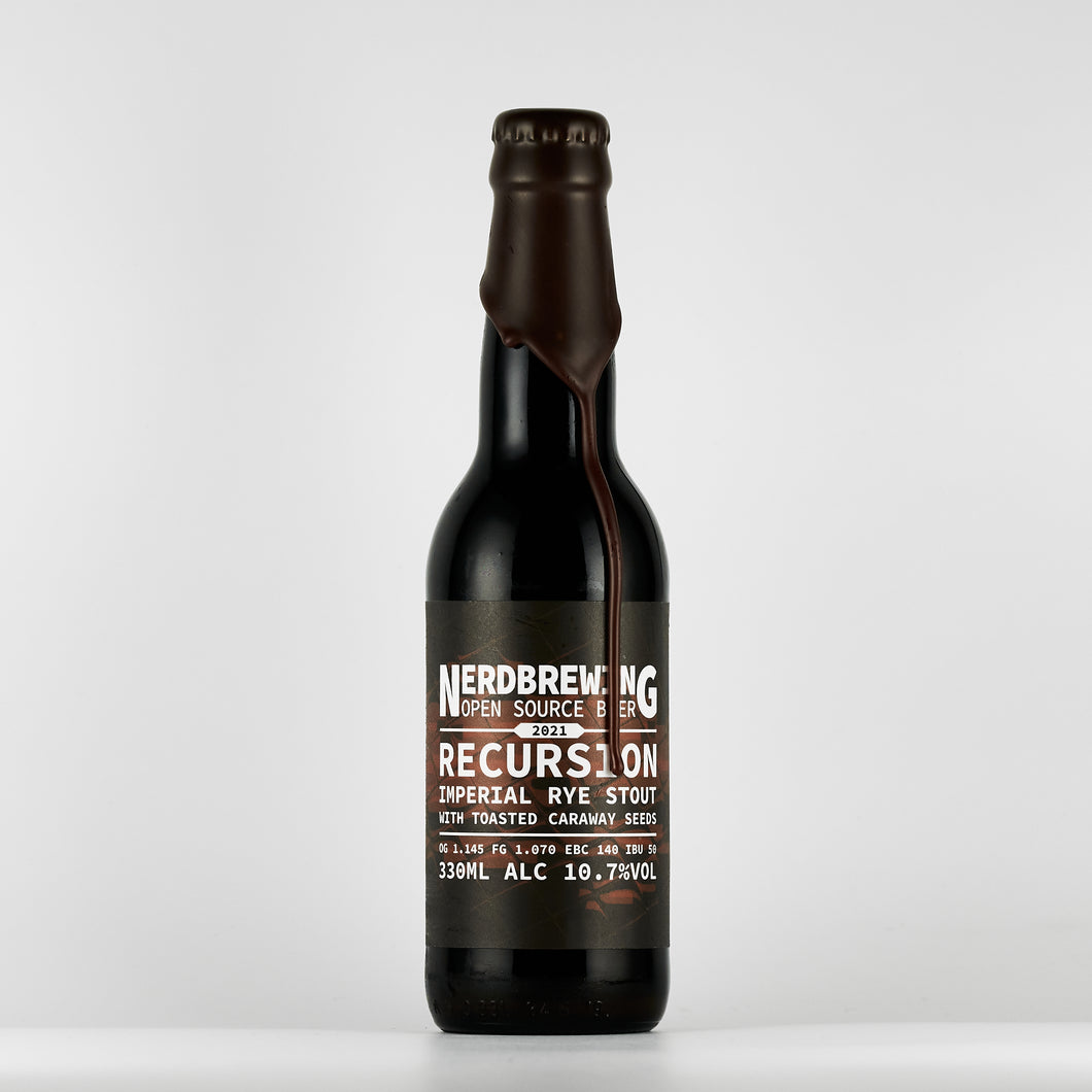 Recursion Imperial Rye Stout with Toasted Caraway Seeds 10.7% 330ml